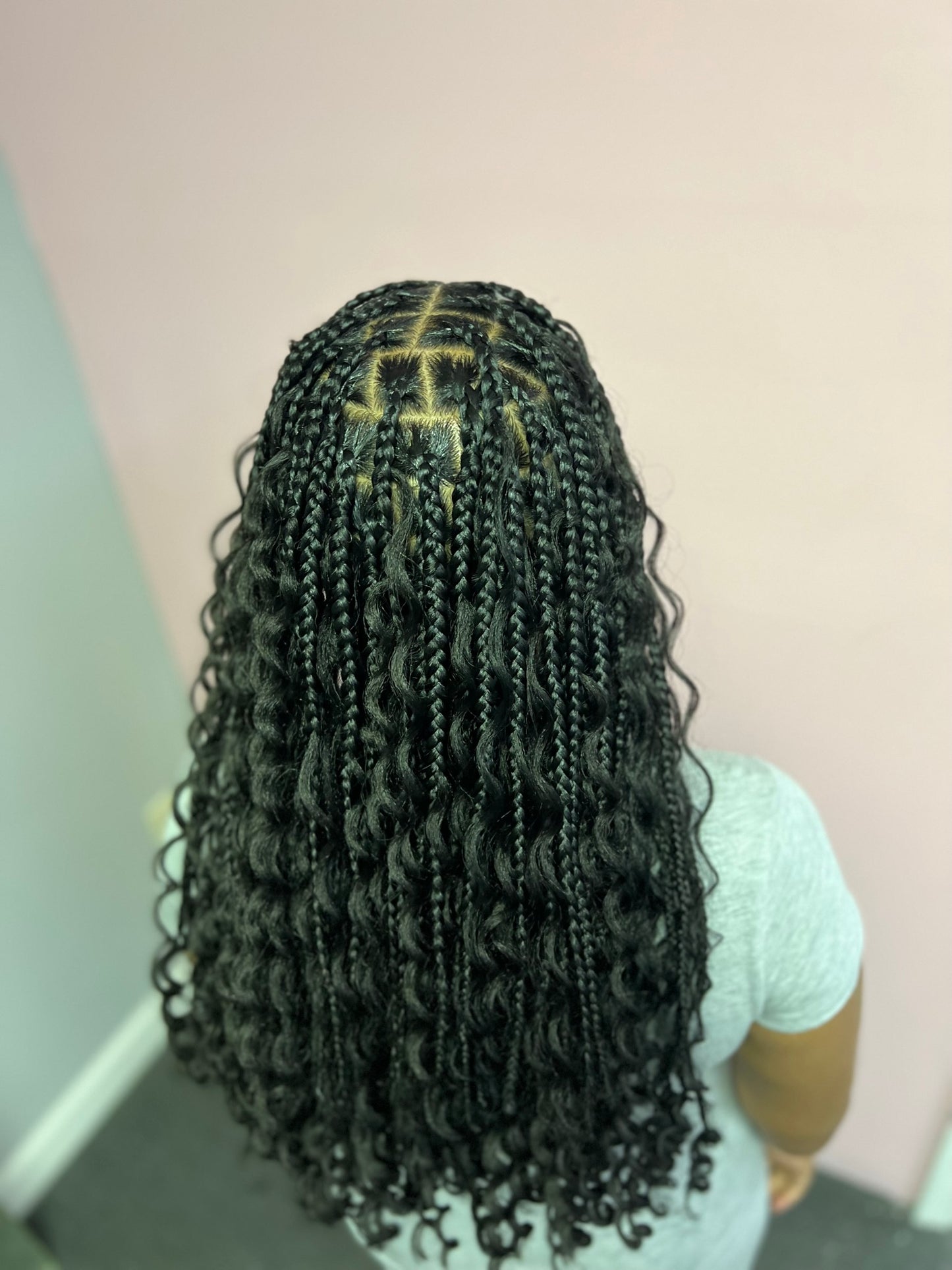 Boho Knotless Box Braids