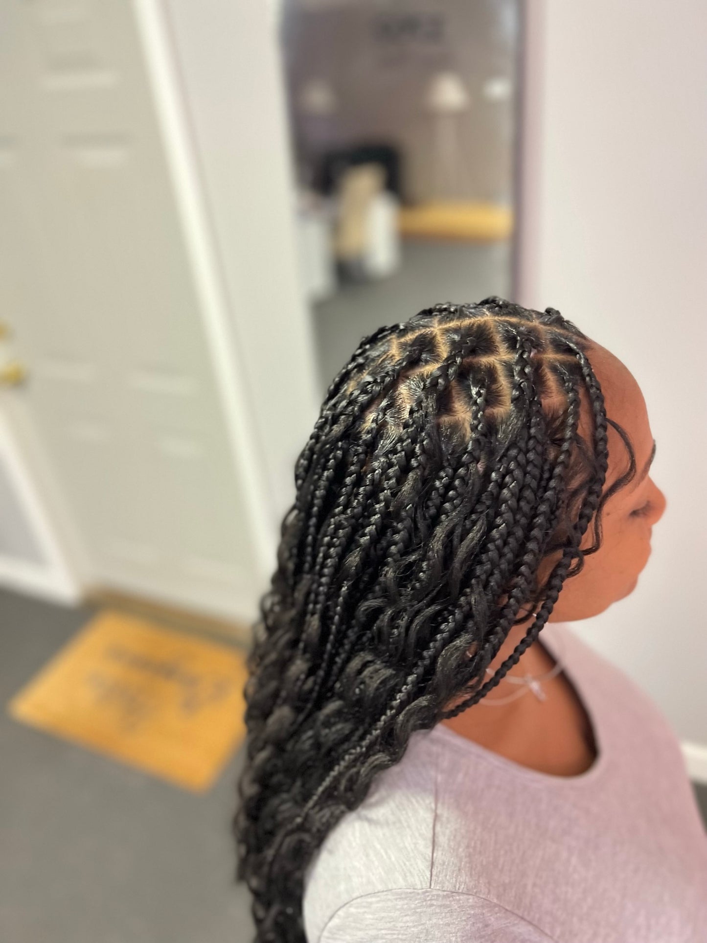 Boho Knotless Box Braids