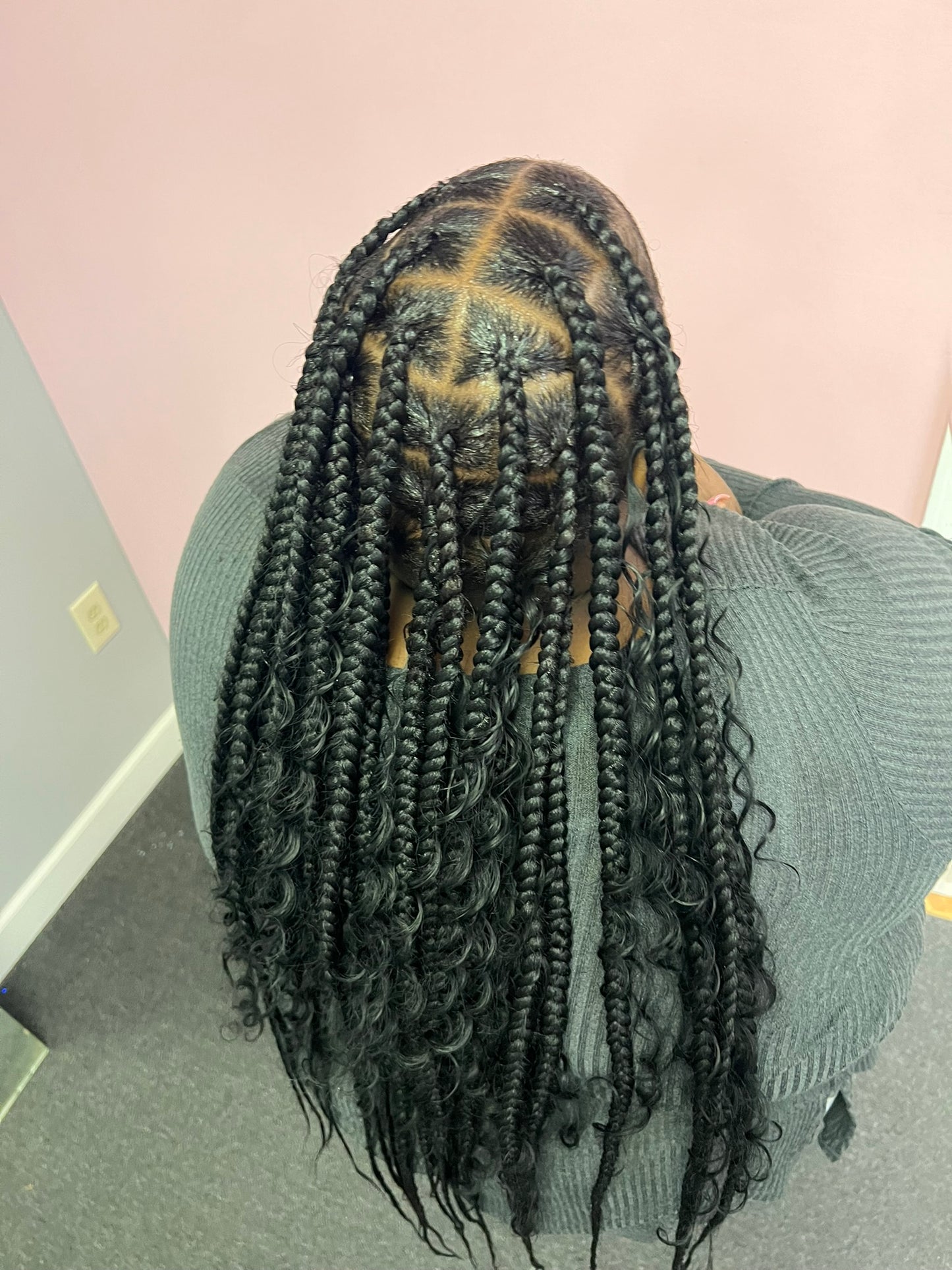 Boho Knotless Box Braids
