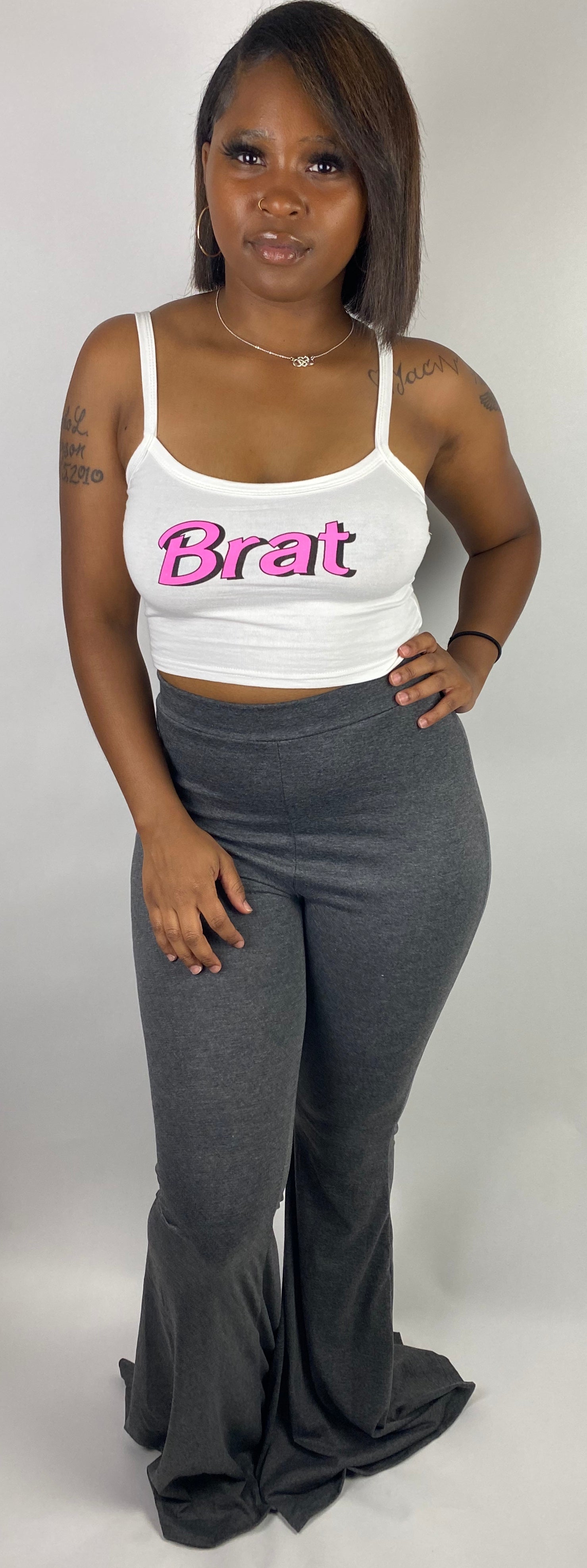 Stretch You Out Flare Pants (5534739660951)