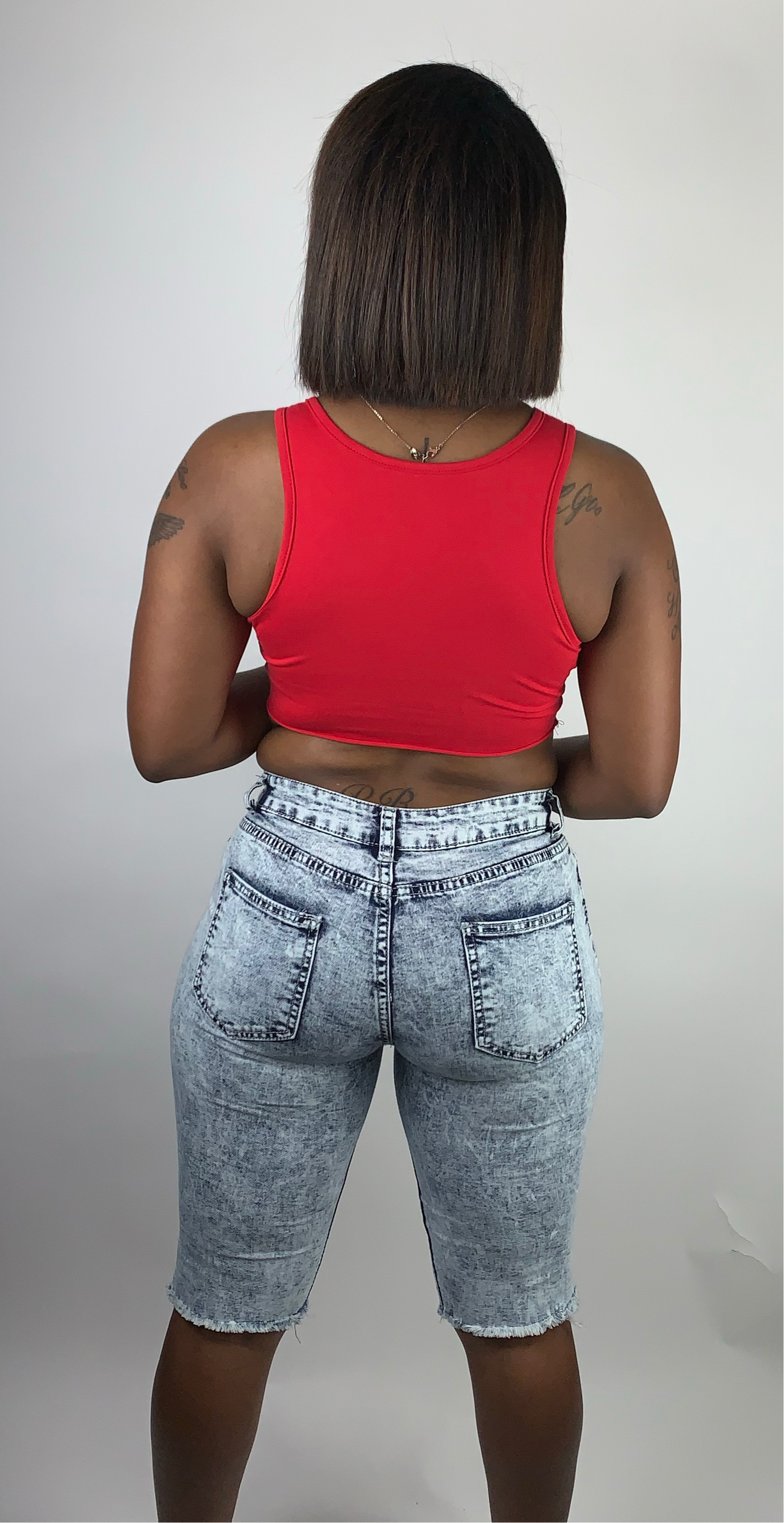 Stress Me Out Shorts (5482106716311)