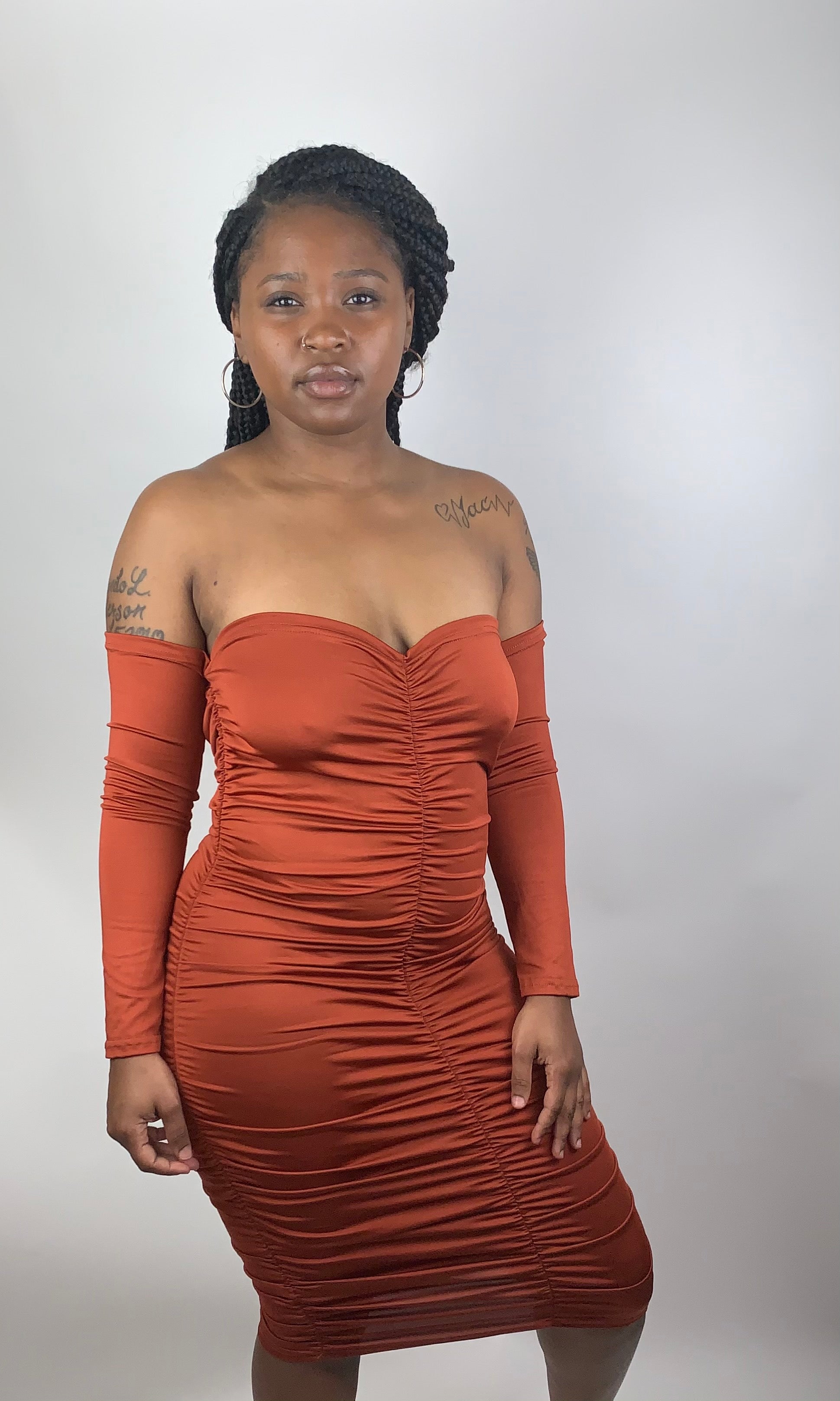 Brown Sugar Dress (5892997775511)
