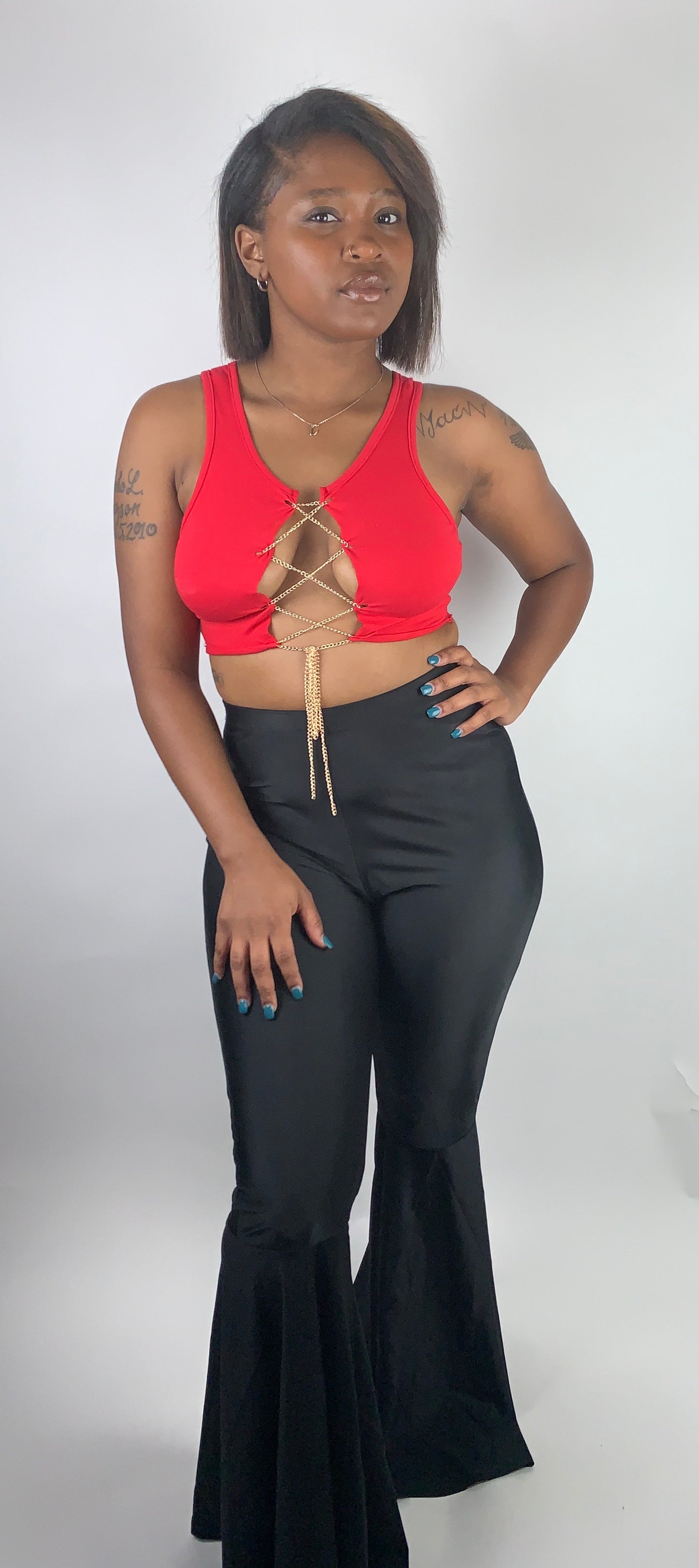 Rebellious Flare Pants (5482034528407)