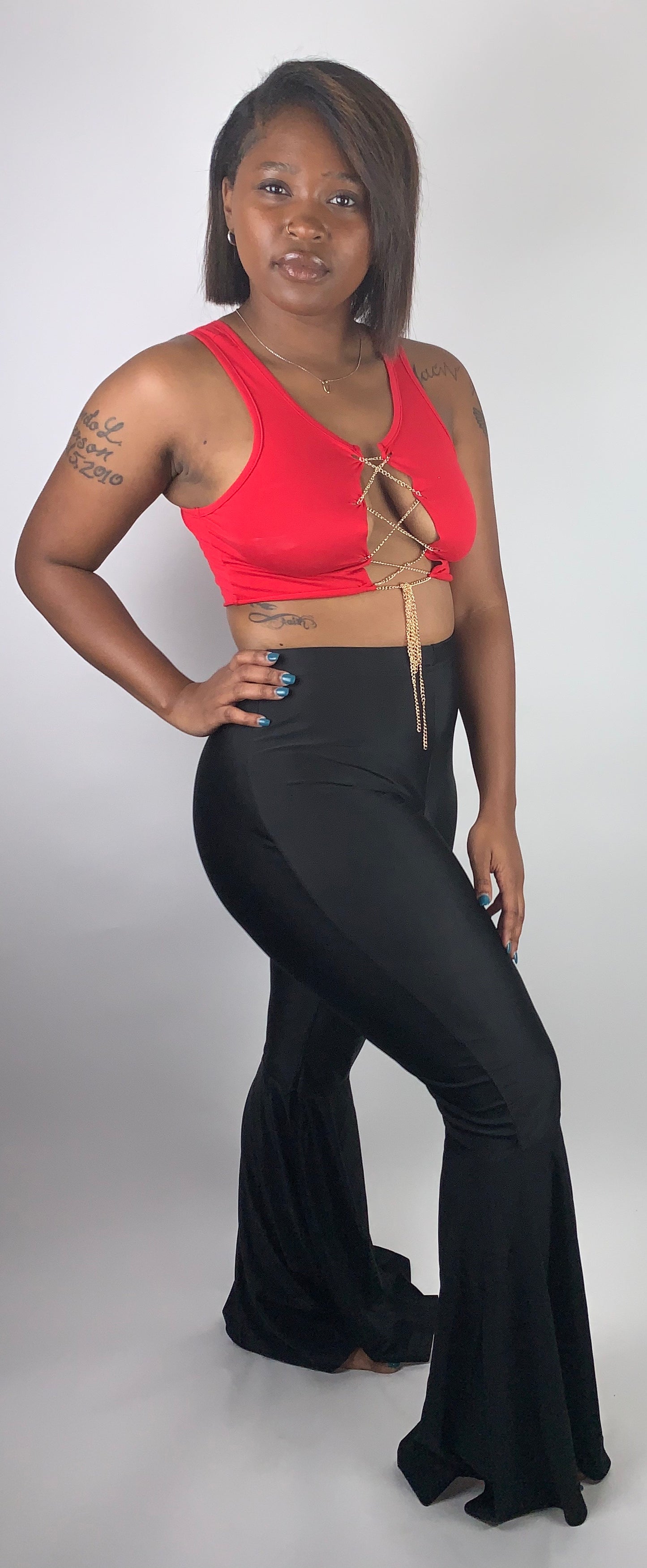 Rebellious Flare Pants (5482034528407)