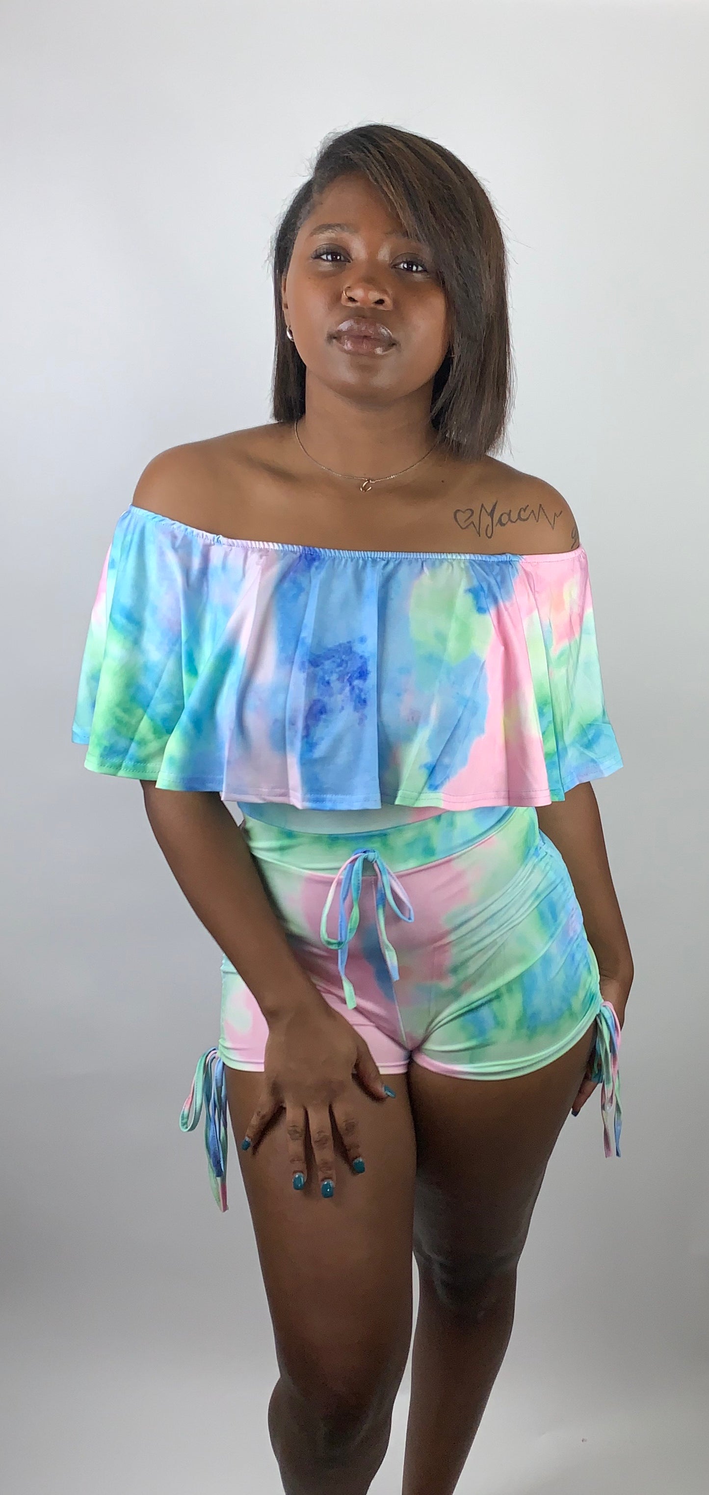 Cotton Candy Romper (5479726317719)